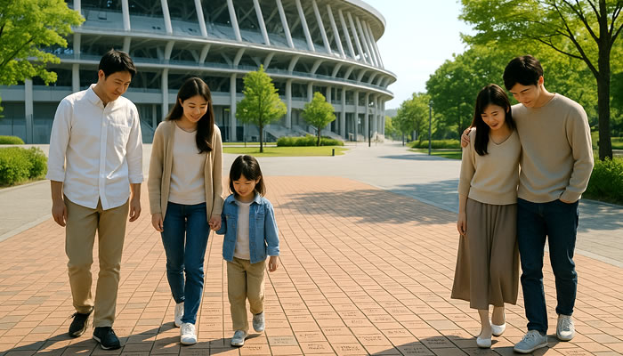 スタジアム、アリーナなど市民参加型モニュメント