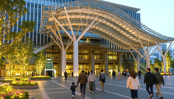 駅まちデザインと一体化した環境空間づくり